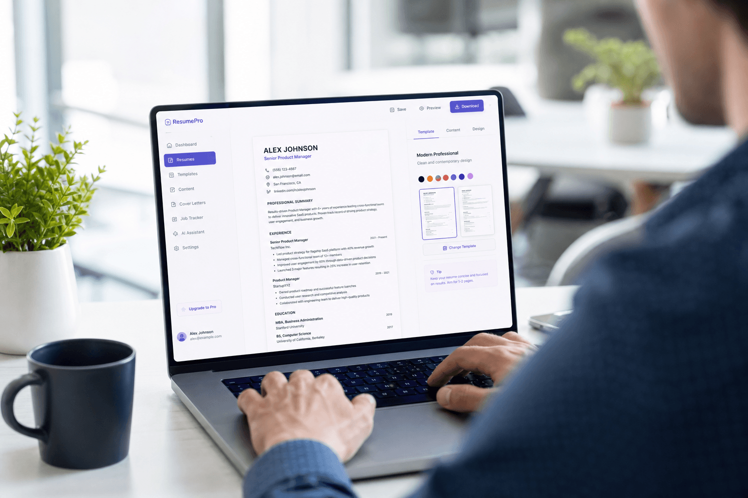 Build a standout, ATS-ready resume